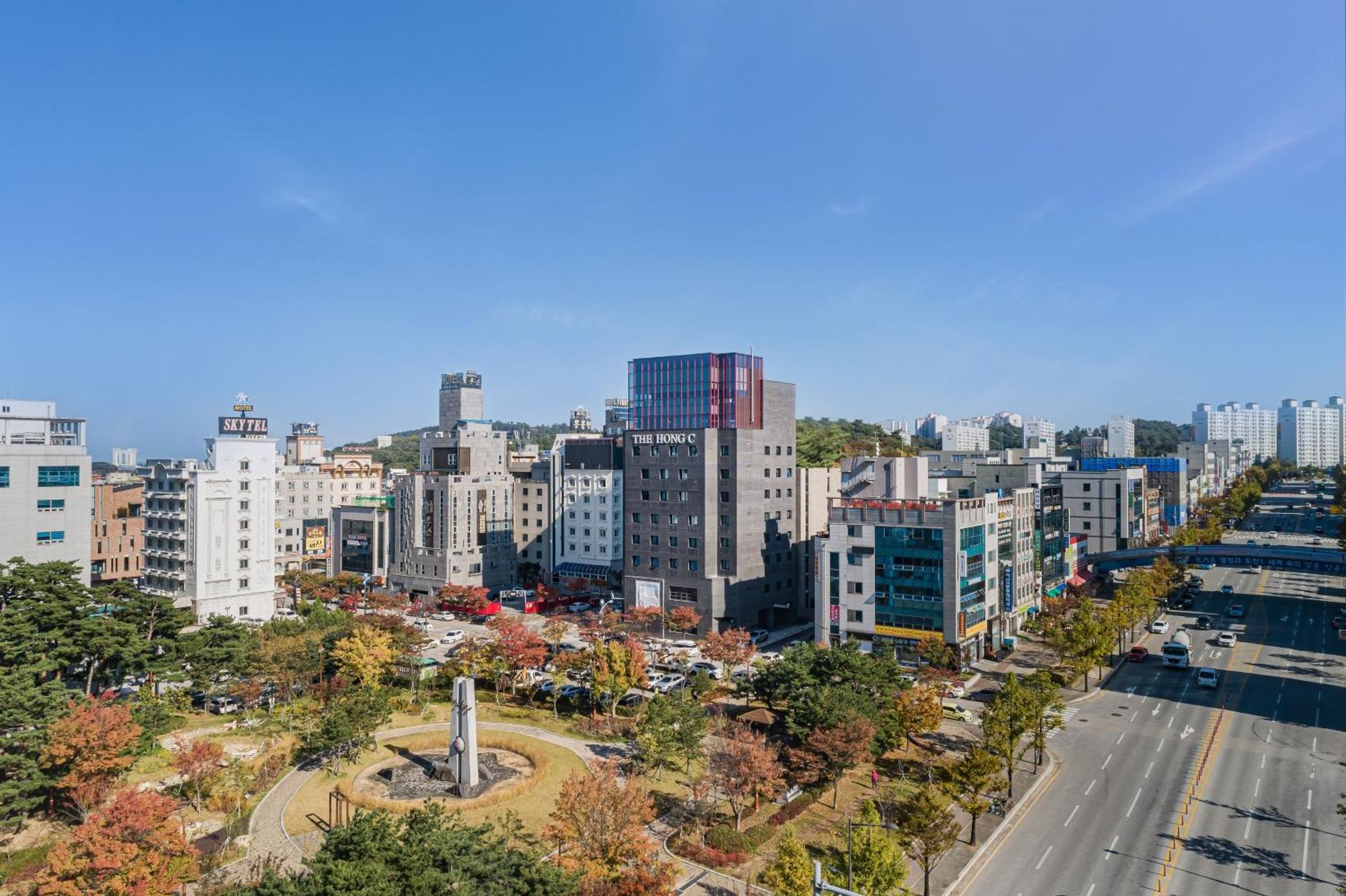 The Hong C Hotel Gangneung Exterior foto